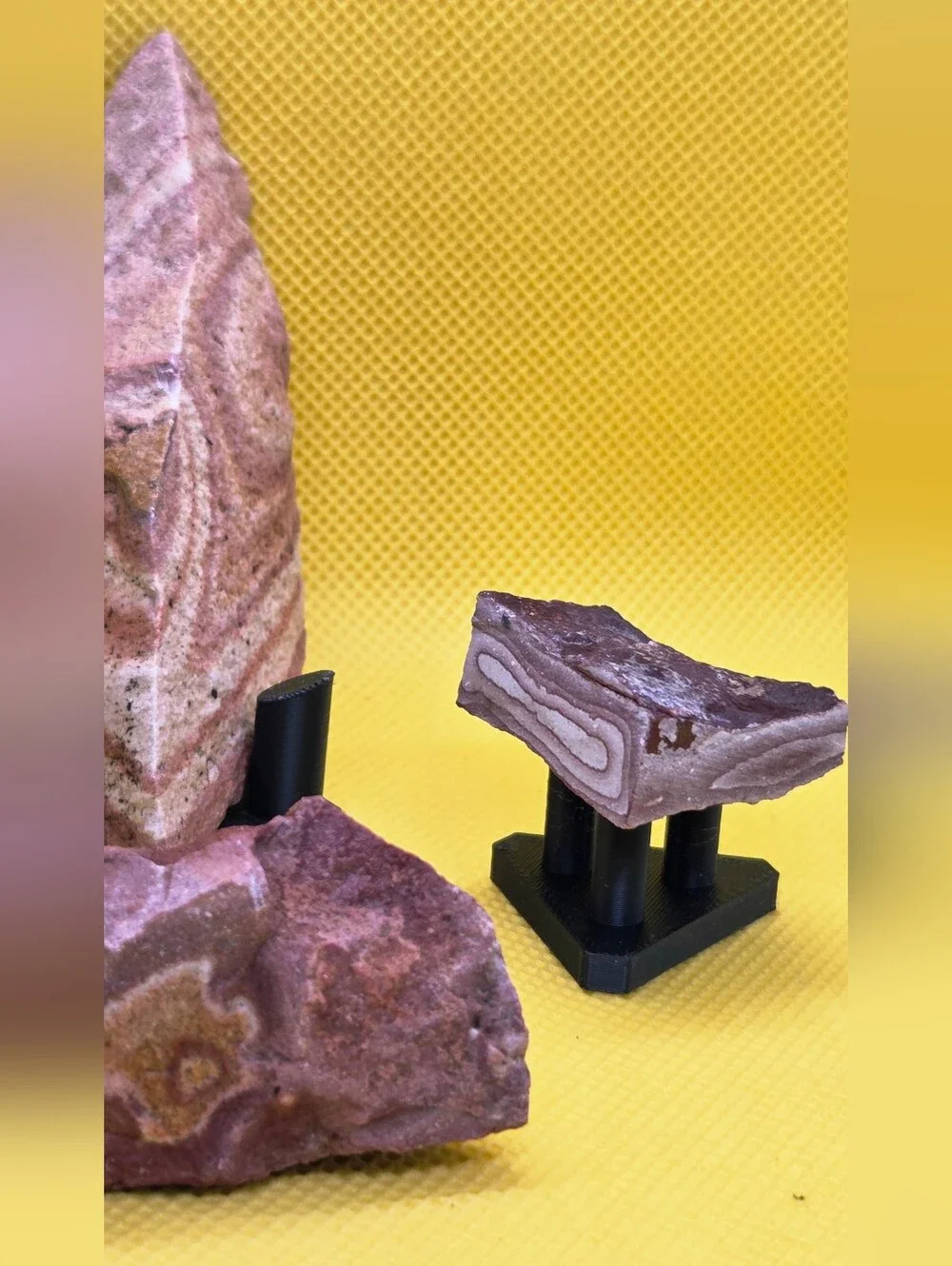 Utah Wonderstone 4 Piece Set Beautiful Raw Stones Lapidary Rock Vernon Utah